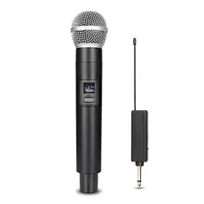 Microfone Profissional Sem Fio Wireless  Kapbom KA-M91