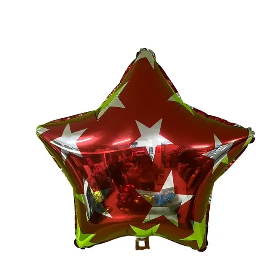 kit 10 Balão Estrela Metalizado