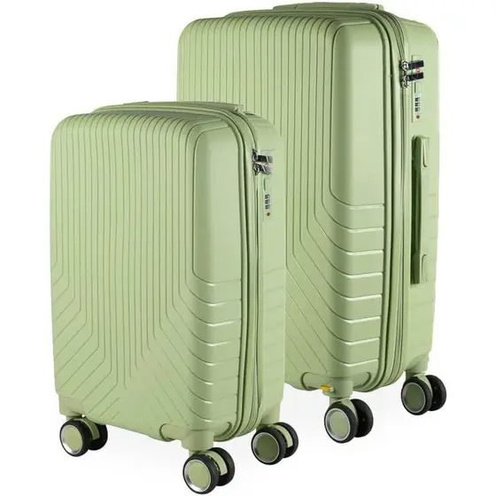 Kit Mala Grande 35kg + Mala Media 23kg Maldivas Giratórias 360°; Envio Imediato Em Manos De 24Hs