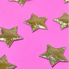 Aplique de Estrela Dourada