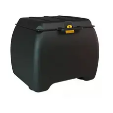 Caixa de Moto Baú Motoboy Delivery/Entregas Correios Preto 100L  iCbras Traseiro