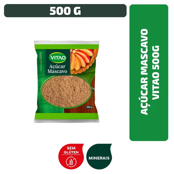 Açúcar Mascavo Vitao 500 g