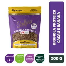 Granola Proteica Cacau e Banana RC Soulpro 200 g