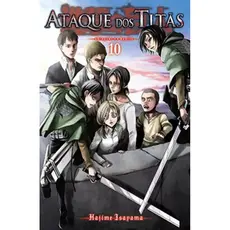 ATAQUE DOS TITÃS VOL. 10 MANGÁ SHINGEKI NO KYOJIN