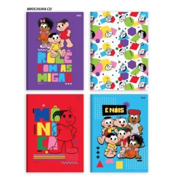CADERNO BROCHURA 1/4 CD 48F - SAO DOMINGOS   10485 - UNITÁRIO E SORTIDO