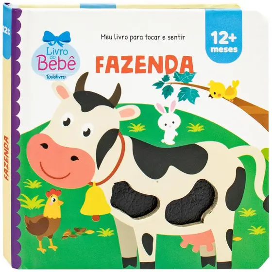 MEU LIVRO PARA TOCAR E SENTIR FAZENDA