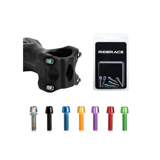 Parafuso Para Mesa Bike M5 Mtb Speed Bicicleta 6 Unidades