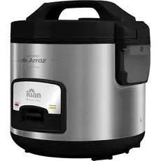 Panela De Arroz Elétrica 5 Xícaras 1L Kian PA100 Inox - 127V
