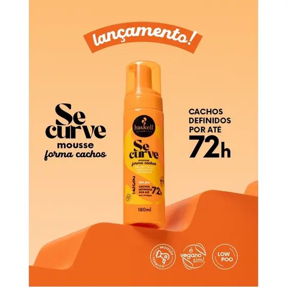 Mousse Forma Cachos Se Curve 180ml Haskell