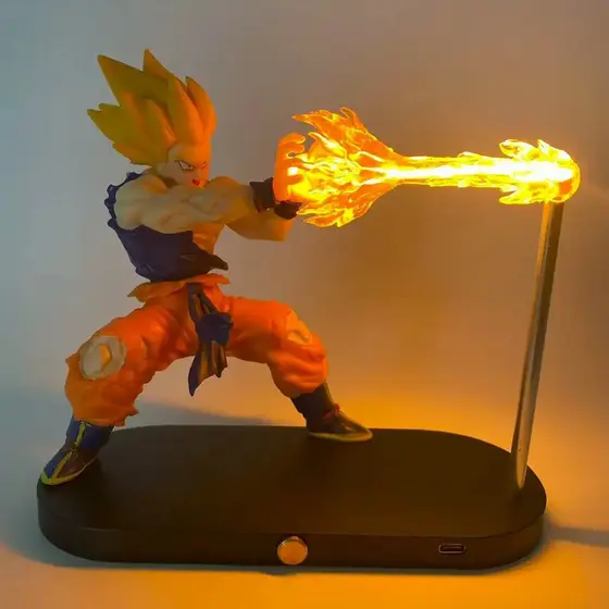 Dragon Ball Turtle Sect Qigong Onda De Choque-Saiyan Wukong Pode Brilhar Super Bonito Efeitos Especiais Decoração De Cas