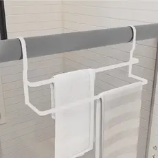 Suporte Duplo Porta Toalhas Toalheiro Box 60cm