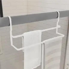 Suporte Para Toalhas Toalheiro de Box Banheiro 45cm Branco