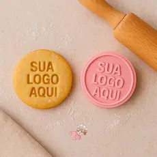 Carimbo de Biscoito Personalizado com sua Marca