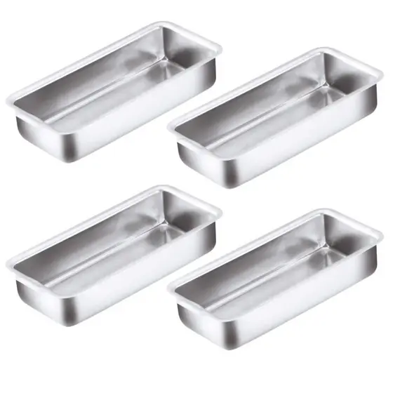 KIT com 4 Formas de Pão Caseiro  Bolo Inglês nº1 - nº2 - nº3 Aluminio Resistente