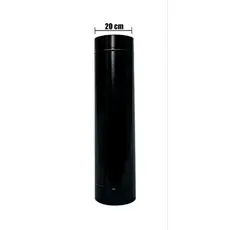 Tubo/duto aço galvanizado p/ chaminé 20cm (200mm) x 1,00m