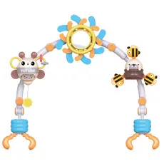 Móbile Chocalho Bebê Carrinho Berço Cadeirinha Bee Maxi Baby