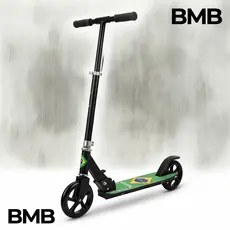 Patinete Infantil Adulto Juvenil 2 Rodas Suporta Até 100kg Dobrável Portátil Brazil