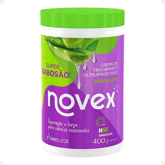Creme de Tratamento Novex Super Babosão Hidratante 400g