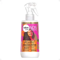 Creme para Pentear Antiporosidade Fluido Salon Line Sos Cachos De Repente Pronta! 300ml