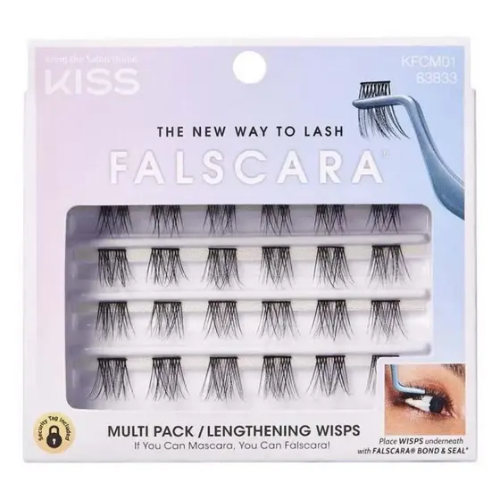 Cílios Individuais Kiss New York Falscara Wisps Kfcm01