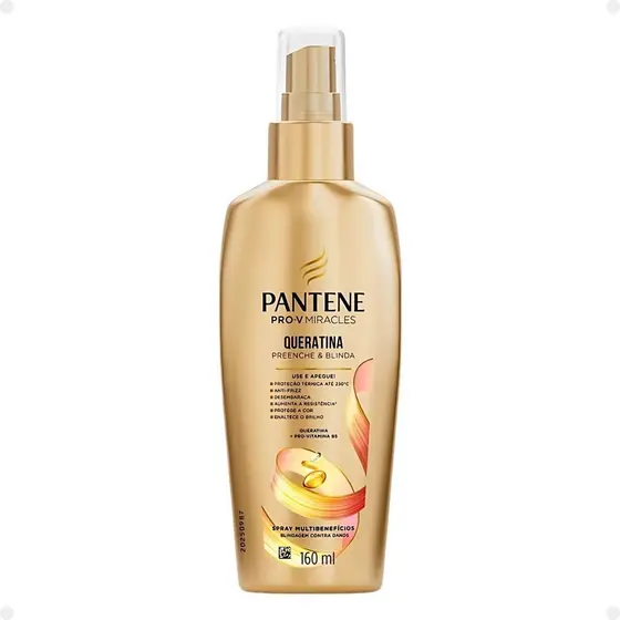 Spray Multibenefícios Pantene Pro-V Miracles Queratina 160ml