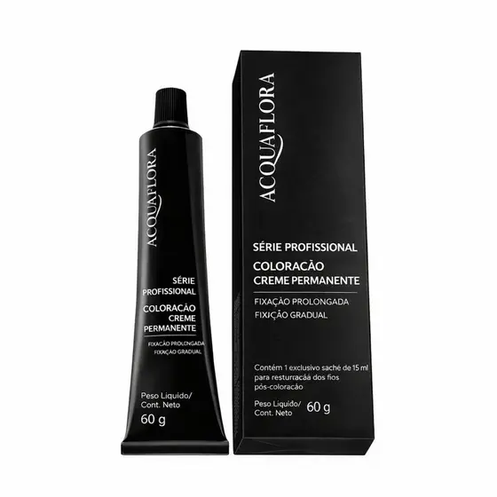 Coloração Acquaflora 5.20 Castanho Claro Irisado Intenso 60g