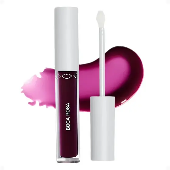 Gloss Labial Boca Rosa Hidra Lábios Púrpura Translúcido