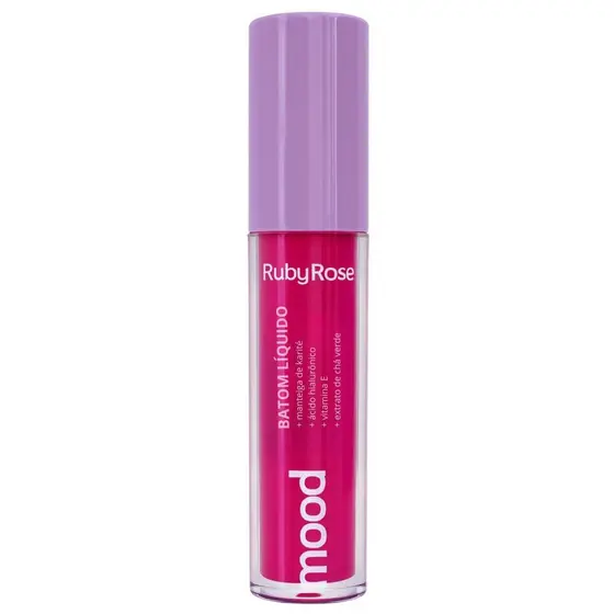 Batom Líquido Ruby Rose Mood Hope 21 3,2ml