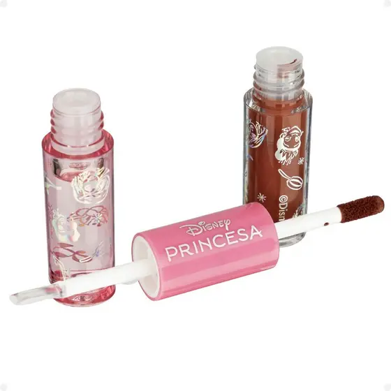 Lip Duo Batom e Gloss Fenzza Disney Princesa Velvet Spell Dis114