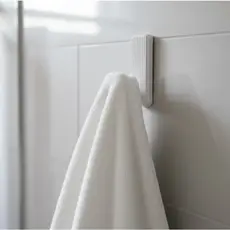 Suporte Cabide Gancho de Parede com Fita Dupla Face 3M para Toalha Banheiro Quarto Cozinha