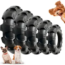 Brinquedo Para Cães Cachorros Pequenos Médios e Grandes Mordedor Pet Pneu Resistente Antistress