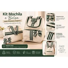KIT BOLSA MATERNIDADE MULTFUNCIONAL