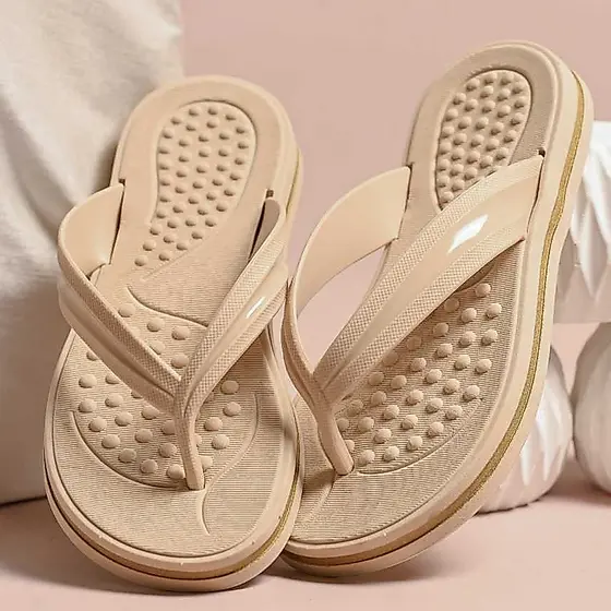 Chinelo SL Feminino Ortopédico Rasteirinha Confortável Antiderrapante Detalhe Na Lateral