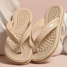 Chinelo SL Feminino Ortopédico Rasteirinha Confortável Antiderrapante Detalhe Na Lateral
