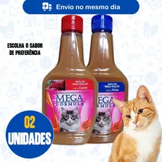 2Un Molho Pet Ração Gato Cachorro Alimento Completo