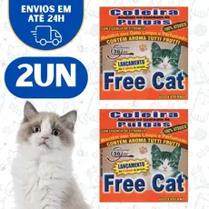 2Un Coleira Free Antipulgas Pet Gatos - Dog, Cat e Filhotes