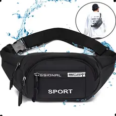 Pochete Treino Masculina Feminina Esportiva Casual Transversal de Ombro Motoboy Impermeável