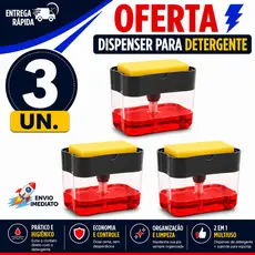 DISPENSER DE DETERGENTE PARA PIA ORGANIZADOR COZINHA ÁREA GOURMET