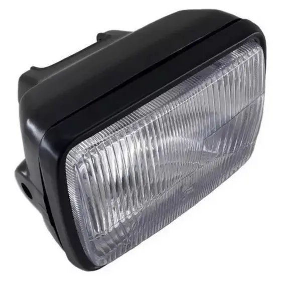Farol Bloco Óptico Da Motocicleta Cg 125 Today 125 Titan 125 Até 1999 Com Aro Preto