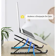 Suporte Apoio De Notebook Laptop Compacto Articulado Home Office, Suporte Notebook