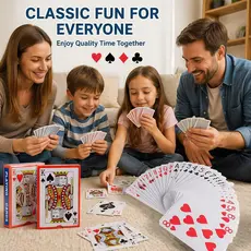 Baralho De Plastico Jogo Com 54 Cartas Para Festa