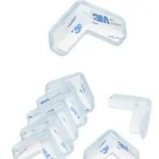 8 Peças Protetor De Quina Silicone Mesa Segurança Para Crianças E Bebes Proteção Promoção