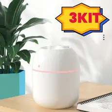 Kit 3 Umidificador De Ar Aromatizador Portátil para Casa Umidificador 220ml anjgg