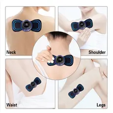 Massageador Portátil Recarregável Dor Pescoço Coluna Pernas Relaxante Muscular Alivio Stress Tratamento Lesões