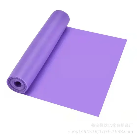 Faixa Elástica De Resistência Com 1,5m Para Loga Pilates Fitness