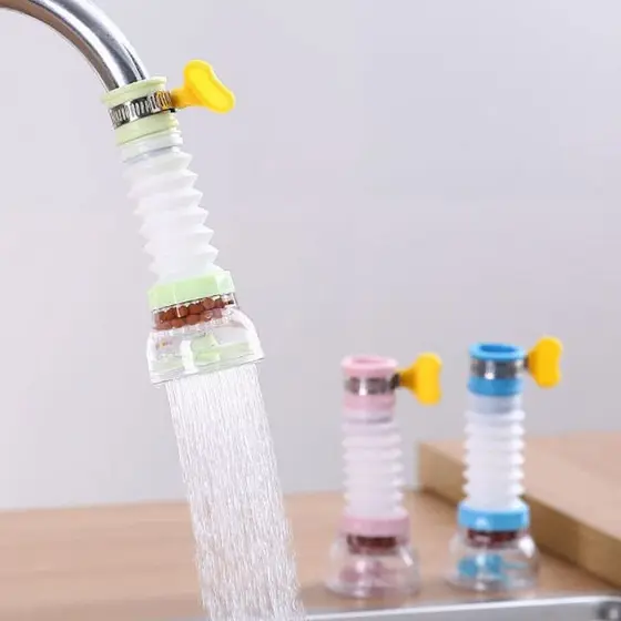 Chuveirinho Bico Retrátil Giratória 360° Filtro De Água Arejador Torneira Promoção