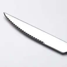 Kit C/ 6 Faca De Mesa Aço Inox ，Talhers Para Casa Hotel E Pousadas