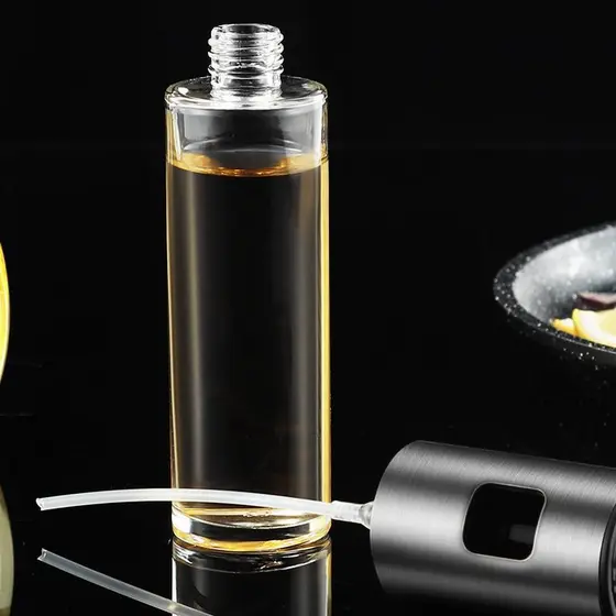100Ml Spray Pulverizador Vidro Borrifador Azeite Vinagreessenciais De Cozinha