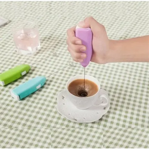 Mini Batedor De Aço Inoxidável Portátil Automático Hand Blender
