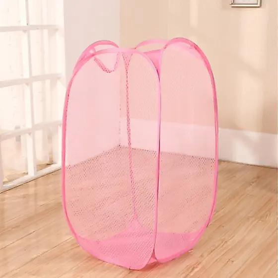1 Cesto De Roupa Caixa Dobrável Para Armazenagem E Organização De Vestuário Brinquedos Pequena